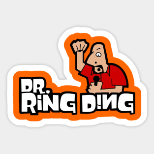 Dr. Ring Ding Sticker